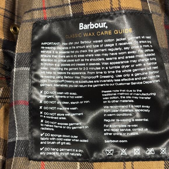 BARBOUR INTERNATIONAL JACKET SIZE 38 NEW WITH TAGS - Picture 10 of 13